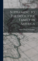 Supplement to The Doolittle Family in America