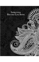 Inventory Record Log Book