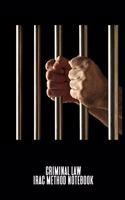 Criminal Law IRAC Method Notebook: A Case Briefing Tablet For Law Students