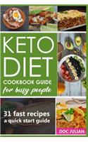 Keto Diet Cookbook guide for busy people