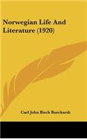 Norwegian Life And Literature (1920)