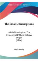 The Sinaitic Inscriptions