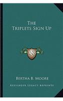 The Triplets Sign Up: (English)
