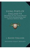 Living Poets Of England V1