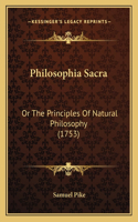 Philosophia Sacra