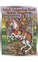 Adult Colouring Book Variety Themes #3
