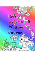 Kids Coloring & Writing Journal