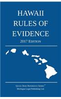 Hawaii Rules of Evidence; 2017 Edition