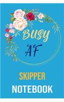 Busy af skipper Notebook