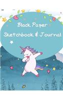 Black Paper Sketchbook & Journal
