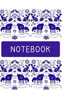 Journal Lined Notebook, Soft Matte Cover, Large 8.5x11 Inches, 100 pages White Premium Paper