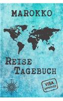 Marokko Reise Tagebuch: Gepunktetes DIN A5 Notizbuch mit 120 Seiten - Reiseplaner zum Selberschreiben - Reisenotizbuch Abschiedsgeschenk Urlaubsplaner