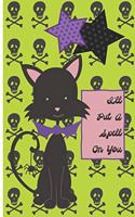 Halloween Journal: I'll Put A Spell On You 5 x 8 inch 120 Pages Dot Grid Journal Diary Notebook for Adults and Kids who love Halloween, Harvest and Autumn