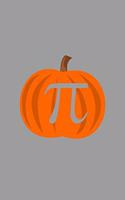 Fun Math Pumpkin Pie Pi Pun Notebook: Blank Lined Journal (Best Student or Teacher Gift): 6 x 9 inches // 120 Lined Blank Pages // College Ruled