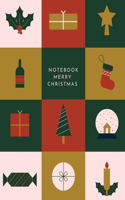 Merry Christmas Notebook: Notebook lined Perfect gift for School Notebook, Notebook For Kids, Notebook For Girls, Notebook For Boys, School Supplies, Back to school supplies