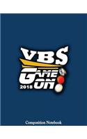 VBS Game On 2018 Composition Notebook