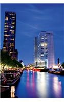 Rotterdam, Netherlands by the Water at Night Journal: Take Notes, Write Down Memories in this 150 Page Lined Journal