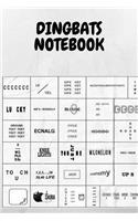 Dingbats Notebook