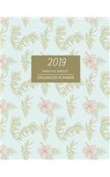 2019 Monthly Budget Planner Organizer: Year at a Glance Calendar 2019-2020 with Holiday. Monthly Calendar Organizer. Yearly and Monthly Money Management Budget Finance & Expenses Planner 