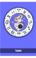 Taurus: Zodiac Astrology Symbol Star Sign Gift Journal
