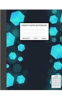 Graph Paper Notebook, 5 Squares Per Inch