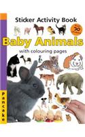 Sticker Activity Early Learning - Baby Animals