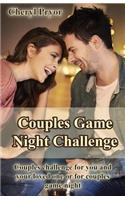 Couples Game Night Challenge