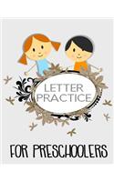 Letter Practice For Preschoolers