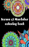 Insane Mandalas coloring book