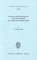 Die Finnische Rechtstheorie Unter Dem Einfluss Der Analytischen Philosophie