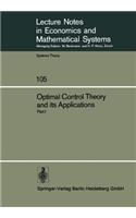 Optimal Control Theory and Its Applications