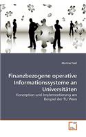 Finanzbezogene operative Informationssysteme an Universitäten