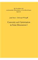 Convexity and Optimization in Finite Dimensions I