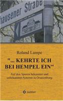 ..". Kehrte Ich Bei Hempel Ein"