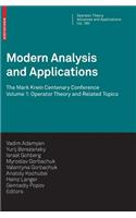 Modern Analysis and Applications