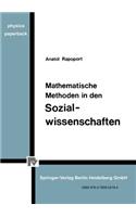 Mathematische Methoden in Den Sozialwissenschaften