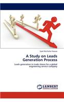 A Study on Leads Generation Process