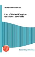List of United Kingdom Locations