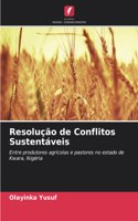 Resolução de Conflitos Sustentáveis