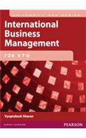 International Business Management : For VTU