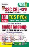 SSC CGL & CPO Tier 1 &Tier 2 English Language and Comprehension TCS PYQs 138 Sets (English Medium) (5236)