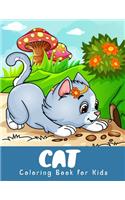 Cat Coloring Book for Kids