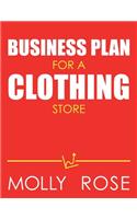 Business Plan For A Clothing Store