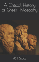 A Critical History of Greek Philosophy