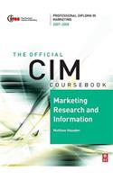 Marketing Research and Information