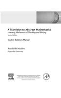 Student Solutions Manual for a Transition to Abstract Mathematics