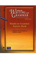 Prentice Hall Writing & Grammar Hands-On Grammar Activity Book Grade 11 2001c First Edition