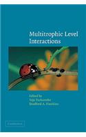 Multitrophic Level Interactions