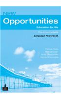Opportunities Global Pre-Intermediate Language Powerbook NE: (Opportunities)