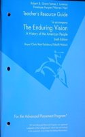 END VISION AP TCHR RES MANUAL